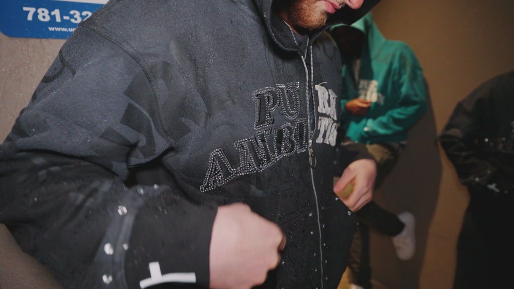 PURE AMBITION FULL ZIP UP HOODIE